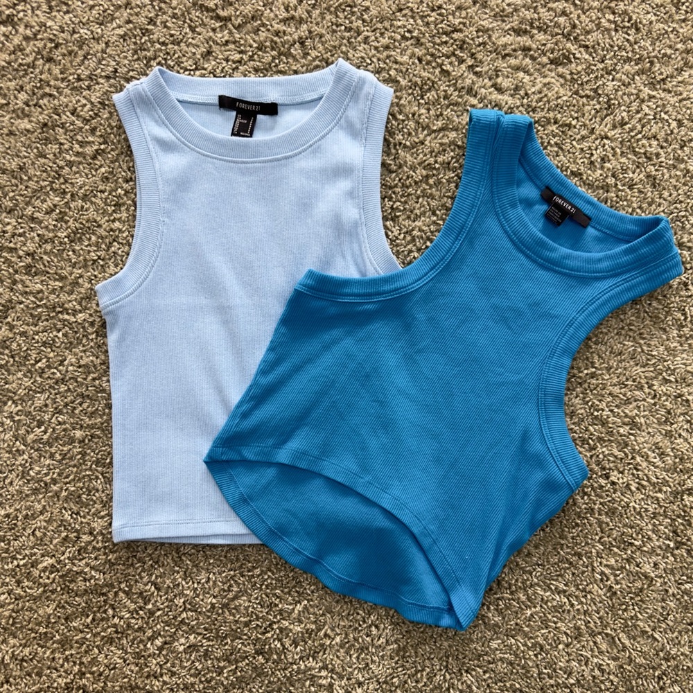 Blue, tank top bundle
